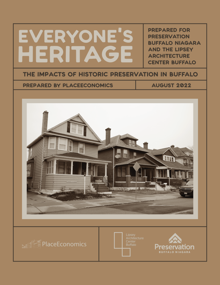 Everyone's Heritage The Impacts of Historic Preservation in Buffalo